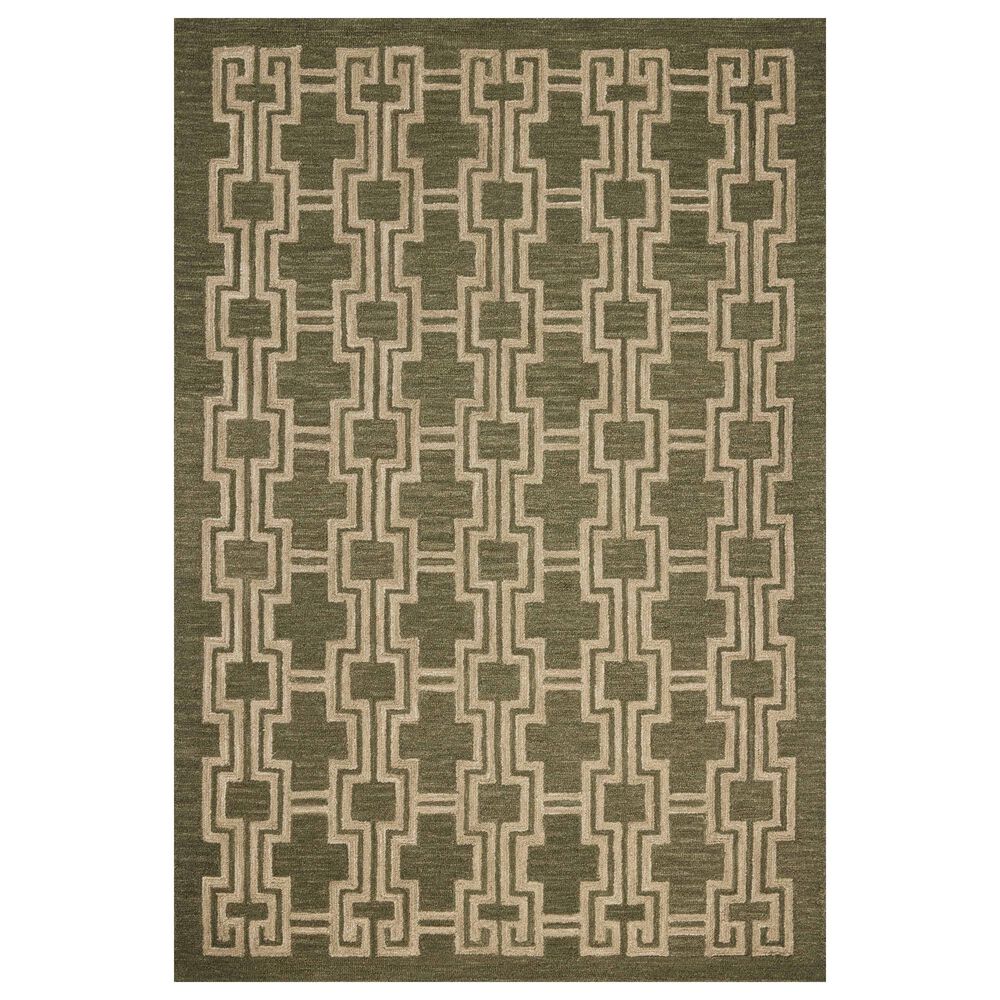 Jeremiah Brent x Loloi Barrow Moss and Beige 2"6" x 9"9" Runner, , large