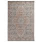Feizy Marquette 3778F 2" x 3" Rust and Blue Area Rug, , large