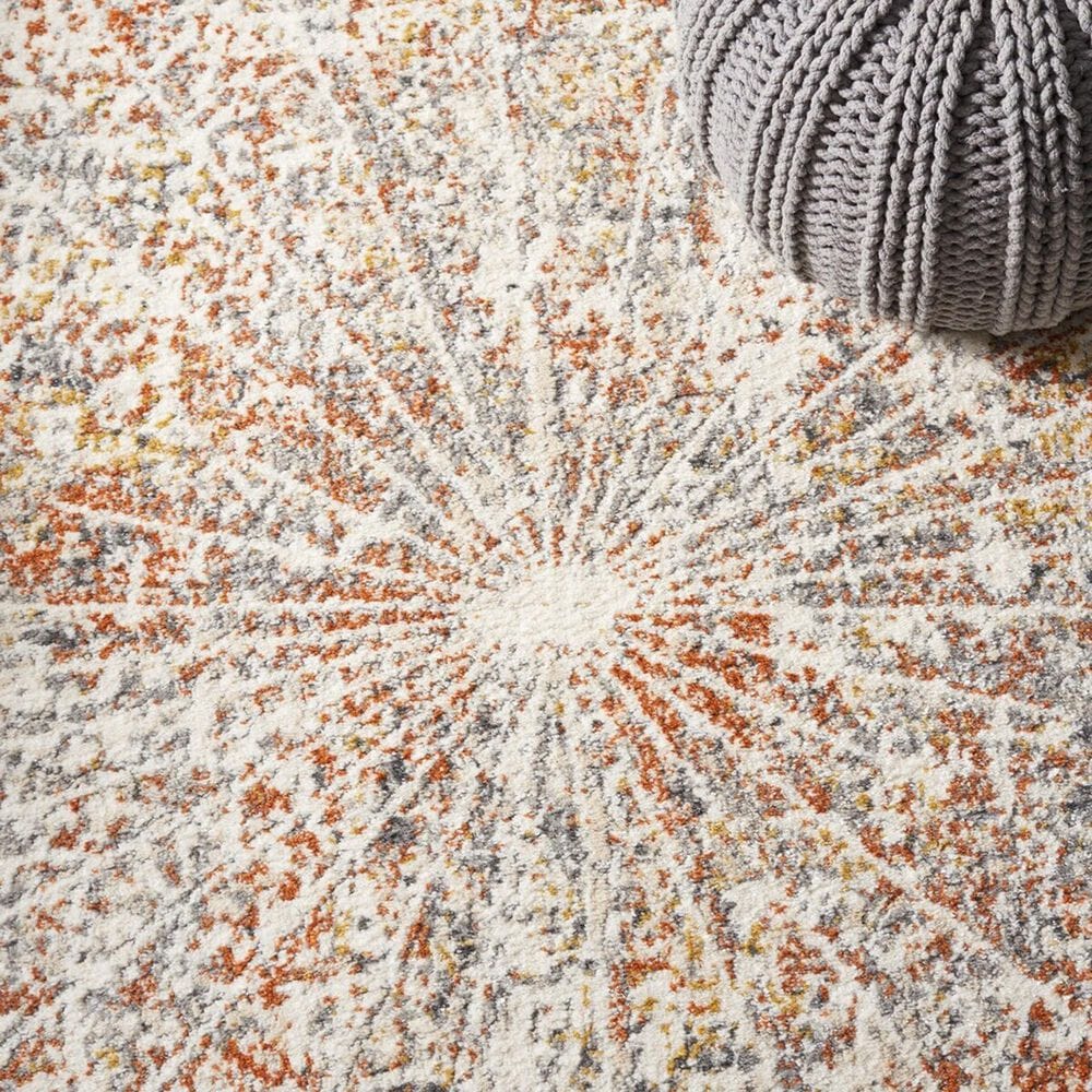 Safavieh Aston ASN728 4&#39; x 6&#39; Ivory and Grey Area Rug, , large