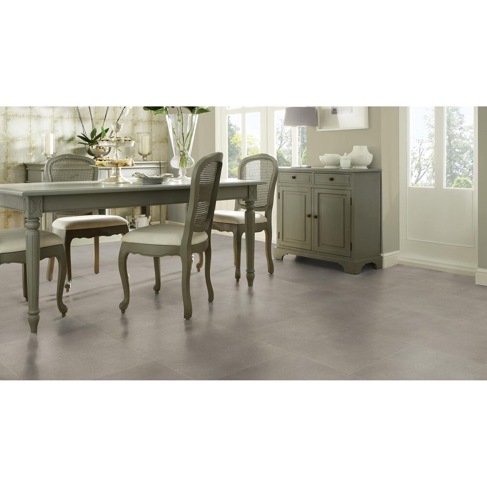 Karndean Korlok Select Metro Grey 18&quot; x 24&quot; Luxury Vinyl Tile, , large