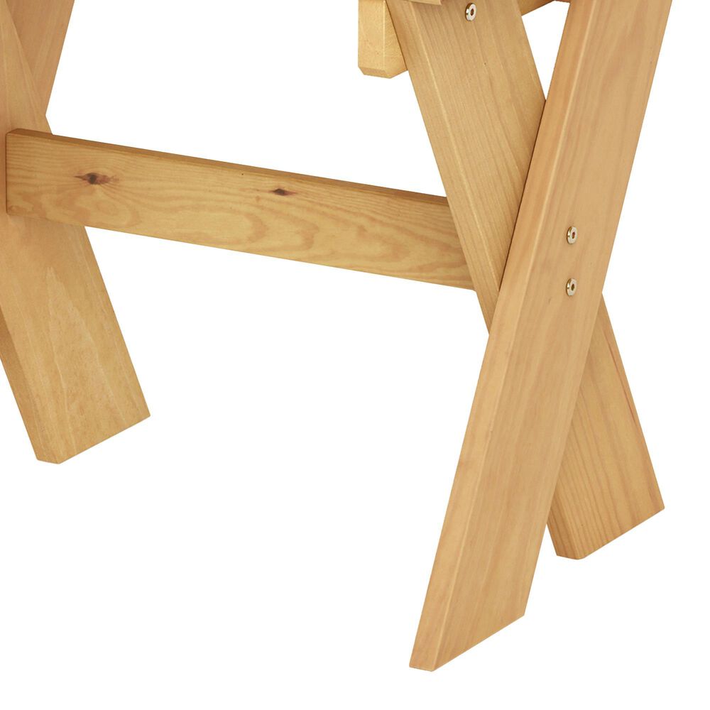 HOMLUX Patio End Table in Pine, , large