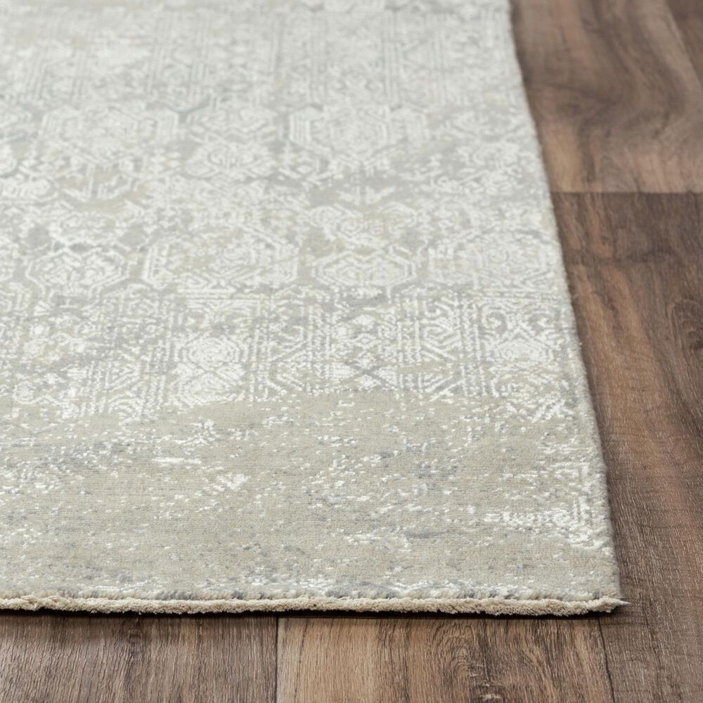 RIZZY Couture Gray and Taupe 2'6" x 8' Runner, , large