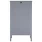Linon Home Decor Fetti Small Cabinet in Grey, , large