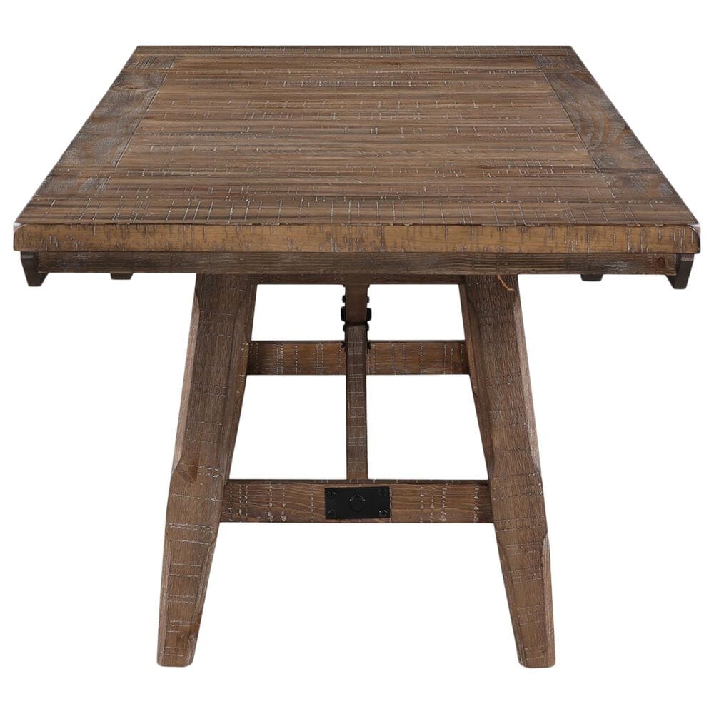 Steve Silver Riverdale 96&quot; Dining Table in Driftwood - Table Only, , large