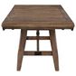 Steve Silver Riverdale 96" Dining Table in Driftwood - Table Only, , large