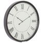 Maple and Jade 20" Wall Clock in Black and White, , large