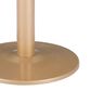 Zuo Modern Alto Bistro Table in Brown/Gold, , large