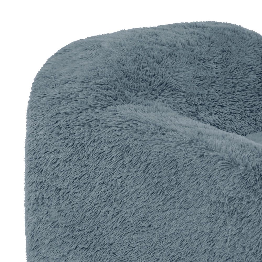 Furniture of America Phael Accent Chair in Ocean Blue, , large