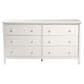 Timberlake Simplicity 6-Drawer Dresser in White, , large