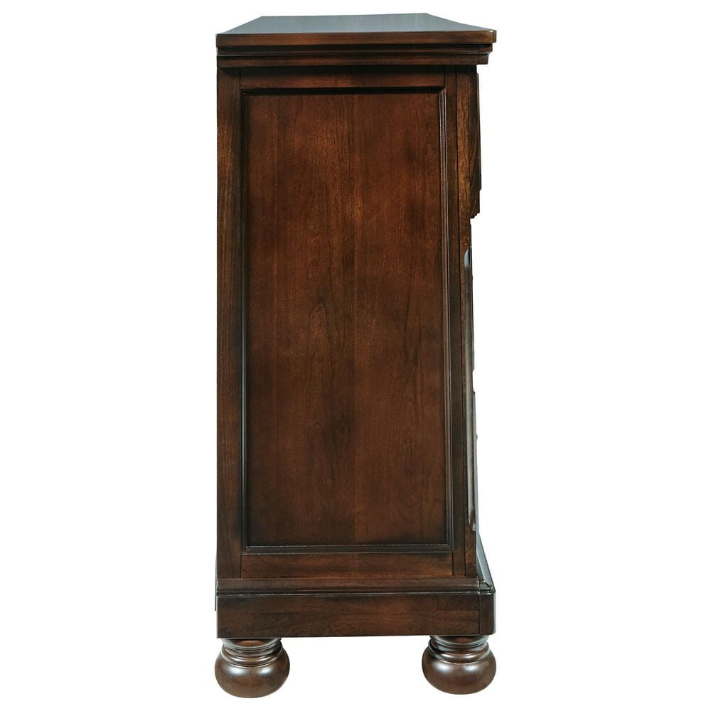 Millenium Porter 4-Piece Queen Bedroom Set in Rustic Brown, , large