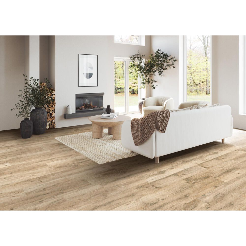 Mannington Adura Pro Loose Lay Scandinavian Oak Pecan 7.25" x 48" Luxury Vinyl Plank, , large
