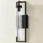 Troy Lighting Chester 6" 1-Light Exterior Wall Sconce in Texture Black, , large