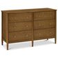 DaVinci Frem 6-Drawer Dresser in Walnut, , large