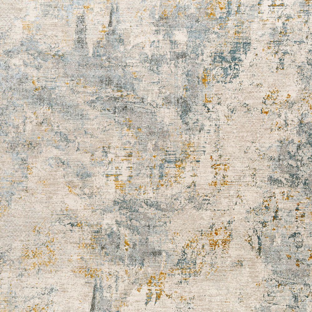 Surya Dresden Taupe, Off-White, Deep Teal, Dusty Sage, Ink Blue, Mustard and Light Gray 12&#39; x 15&#39; Area Rug, , large