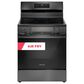 Frigidaire 30" Freestanding Electric Range with Air Fry in Black Stainless Steel, , large