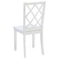 Linon Home Decor Hamlet 5-Piece Rectangular Dining Set in White, , large
