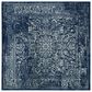 Safavieh Evoke EVK256A-5SQ 5"1" Square Navy/Ivory Area Rug, , large