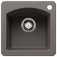Blanco Diamond 15" Dual Mount Bar Sink in Volcano Gray, , large