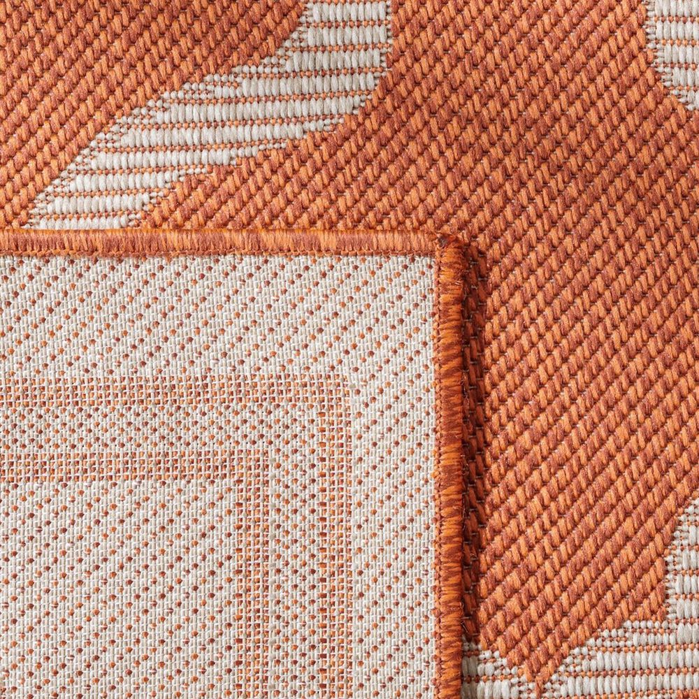 Safavieh Bermuda 3&#39; x 5&#39; Rust and Ivory Indoor/Outdoor Area Performance Rug, , large