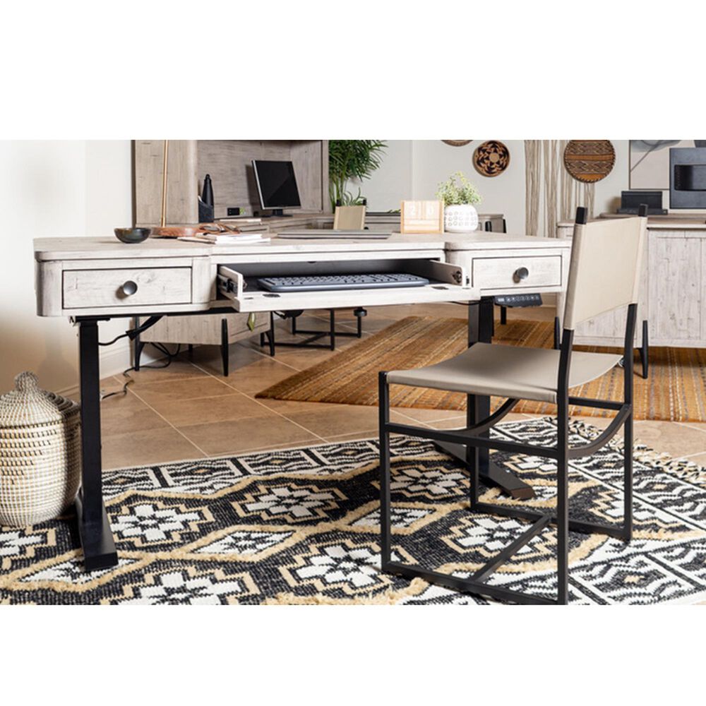 Riva Ridge Zane Lift Top Desk in Parchment, , large