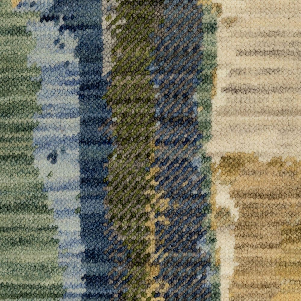 Oriental Weavers Soleri 2&#39; x 3&#39; Blue and Green Area Rug, , large