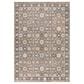 Oriental Weavers Maharaja Qatar 71N 2"3" x 7"6" Grey and Ivory Scatter Rug, , large