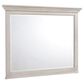 Hawthorne Furniture San Mateo 5-Piece Queen Panel Bedroom Set in Rustic White, , large