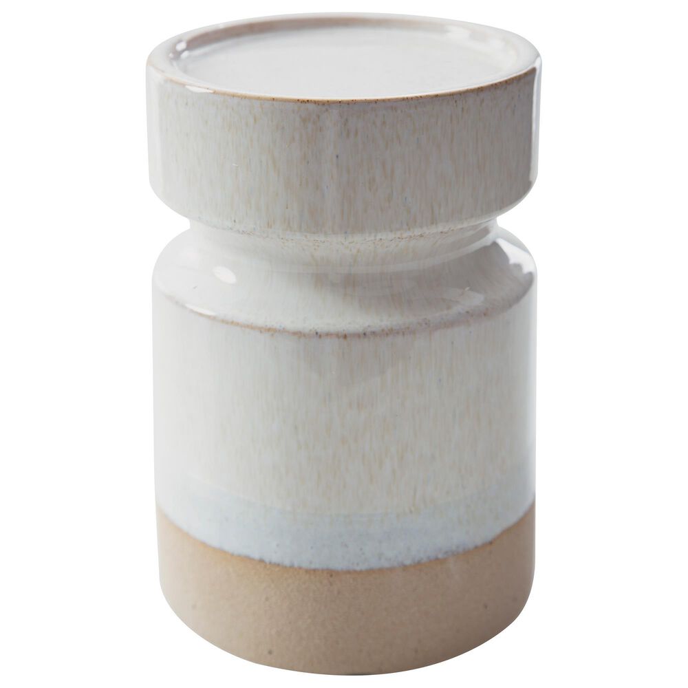Ashley Hurston 3-Piece Candle Holder Set in Brown and Ivory, , large
