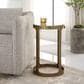 Uttermost Accent Table in Antique Gold, , large