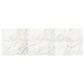 Marazzi Marble Obsession 12" x 24" Polished Porcelain Tile in Arabescato, , large