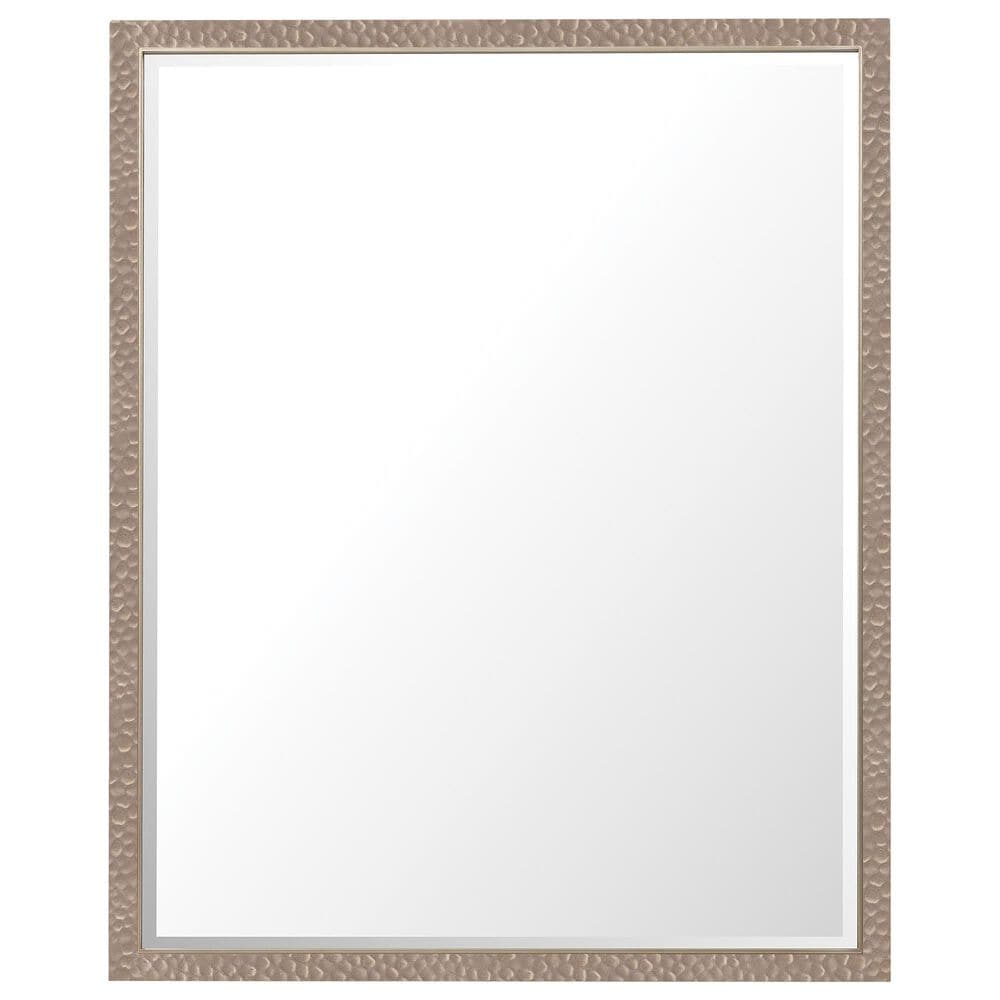 Hooker Furniture Archives 6-Drawer Dresser with Mirror in Classic Walnut and Satin Brass, , large