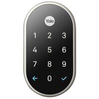 Google Nest x Yale Lock (Satin Nickel) with Nest Connect