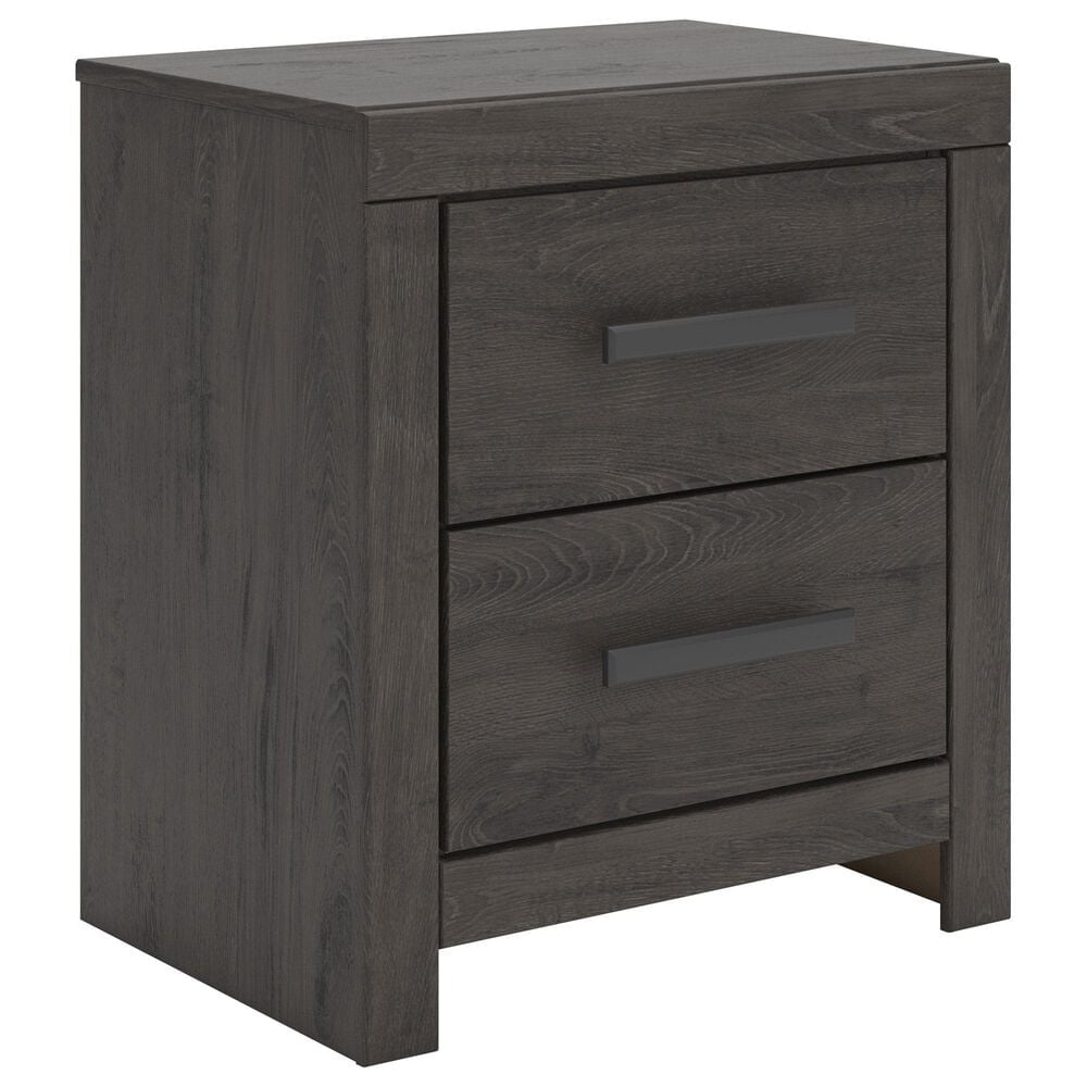 Ashley Prendonea 4-Piece Full Bedroom Set in Dark Charcoal, , large