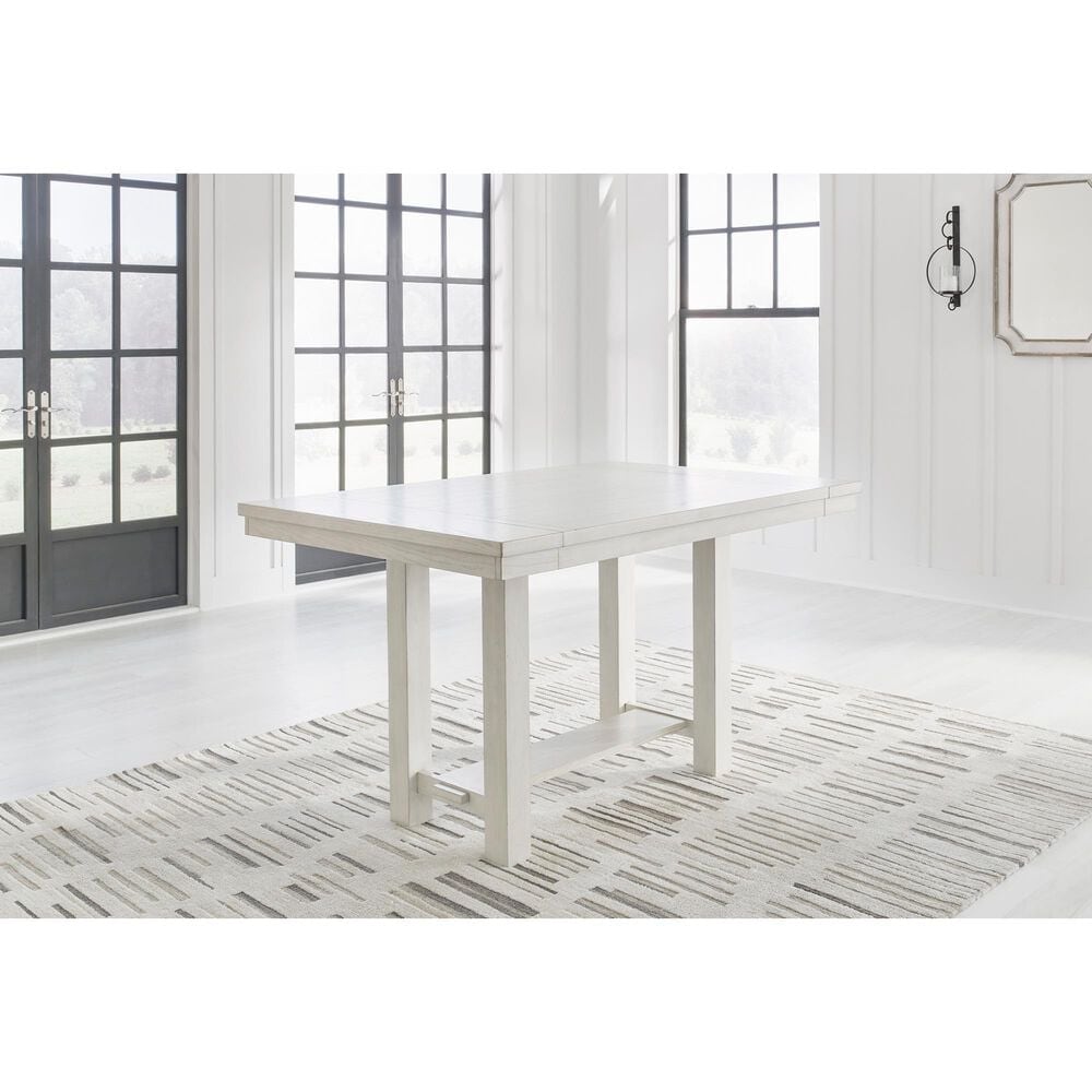 Ashley Robbinsdale 7-Piece Counter Height Dining Set in Antique White, , large