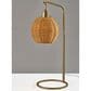 Adesso Maeve Table Lamp in Brown and Antique Brass, , large