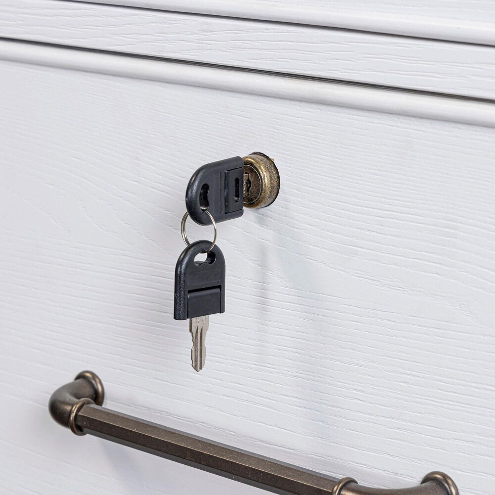 Riva Ridge Norah Modular Office Desk in Simply White, , large