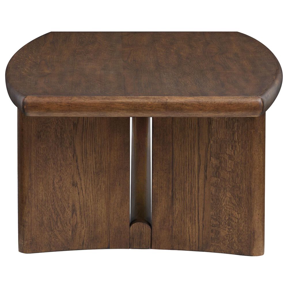 Nicolette Home Phoebe Rectangular Cocktail Table in Sienna Brown, , large