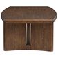 Nicolette Home Phoebe Rectangular Cocktail Table in Sienna Brown, , large