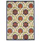 Nourison Aloha ALH19 5"3" x 7"5" Blue and Multicolor Indoor/Outdoor Area Rug, , large