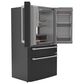 Cafe 22.3 Cu. Ft. 4-Door French Door Refrigerator in Matte Black, , large