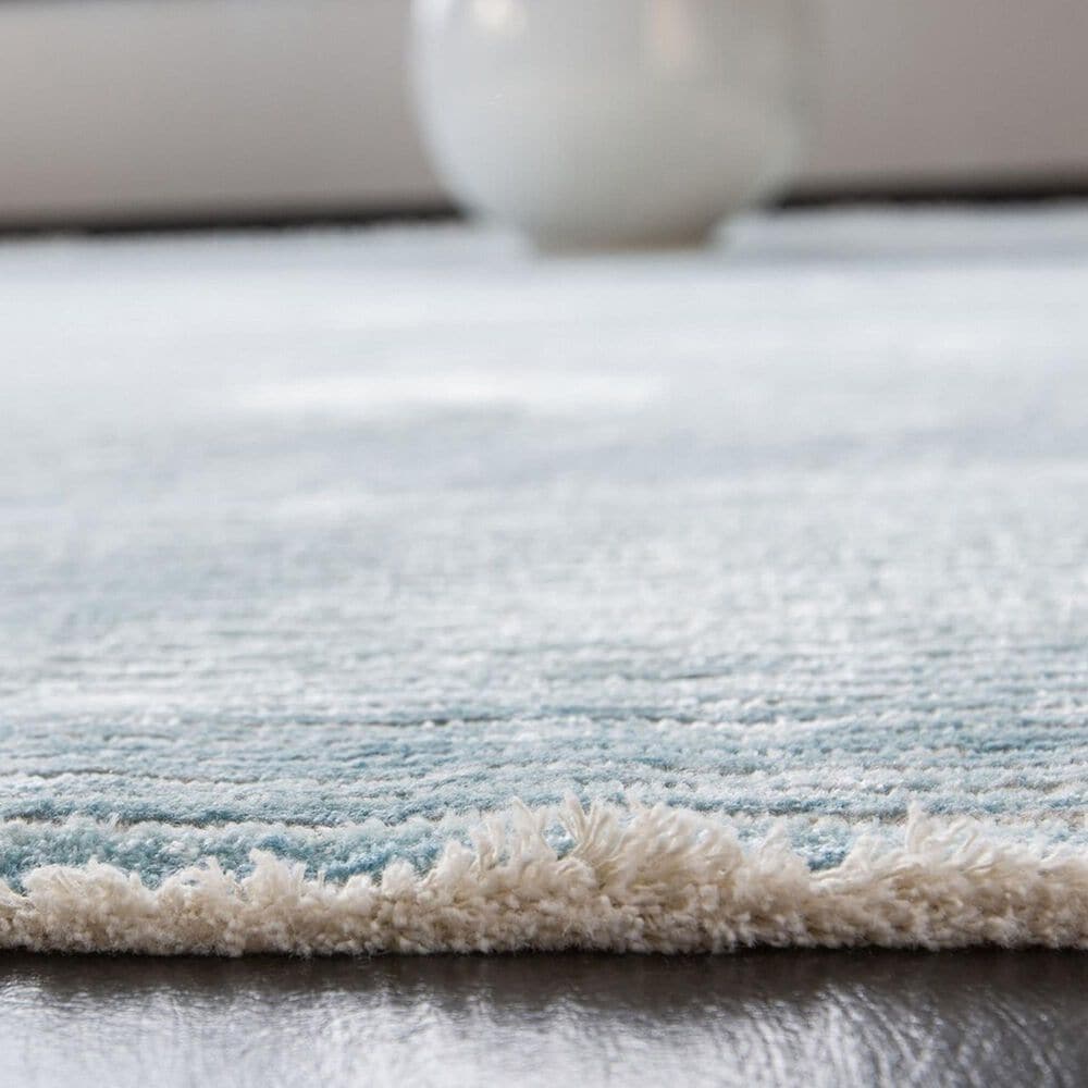 Safavieh Dream 6&#39;7&quot; Square Turquoise and Grey Area Rug, , large