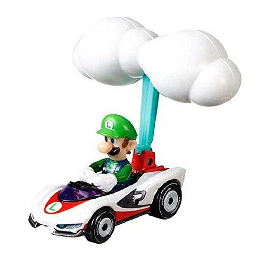 Hot Wheels Mario Kart Gliders: Luigi, , large