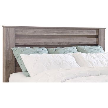 Ashley Zelen Queen Poster Headboard in Warm Gray, , large