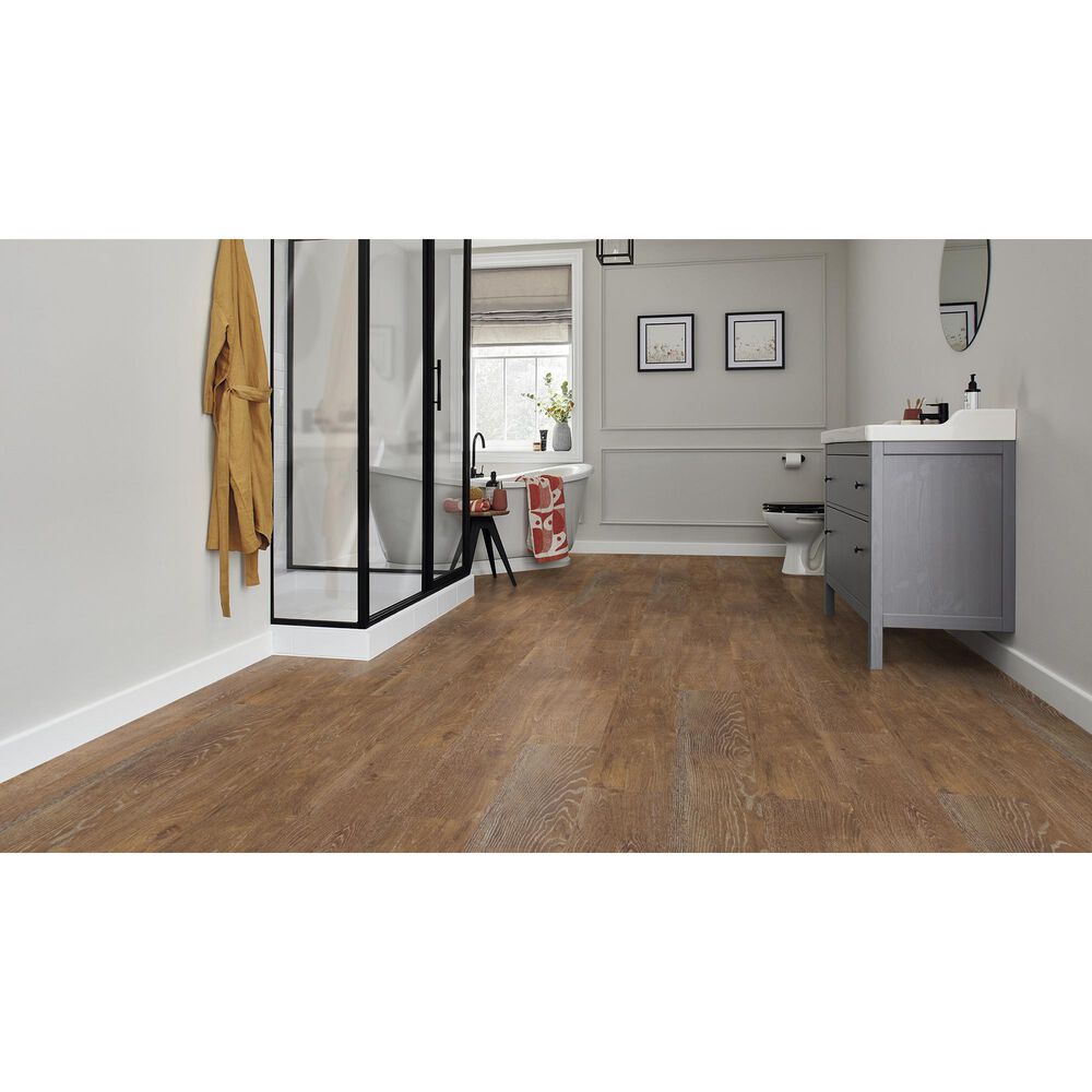 Karndean Van Gogh Rigid Core Hessian Oak 7&quot; x 48&quot; Luxury Vinyl Plank, , large