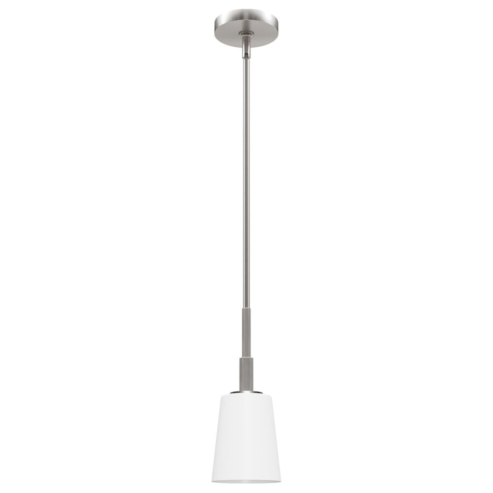 Hunter Nolita Mini 1-Light Pendant in Brushed Nickel, , large