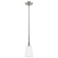Hunter Nolita Mini 1-Light Pendant in Brushed Nickel, , large
