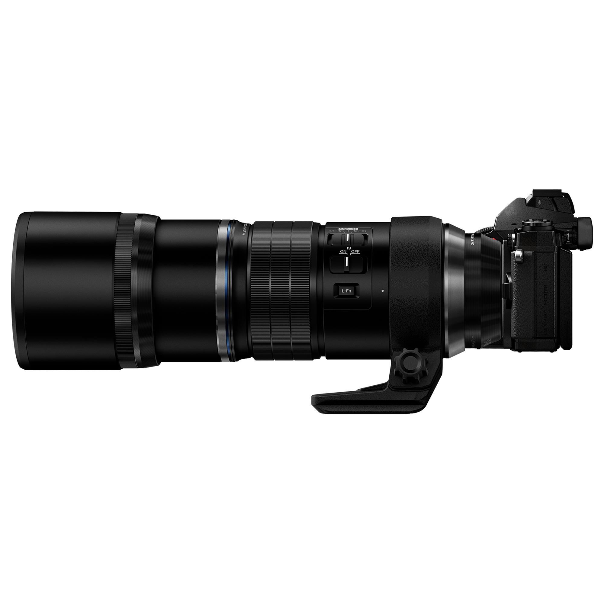 OM System M.Zuiko Digital ED 300mm f/4.0 IS Pro Lens in Black