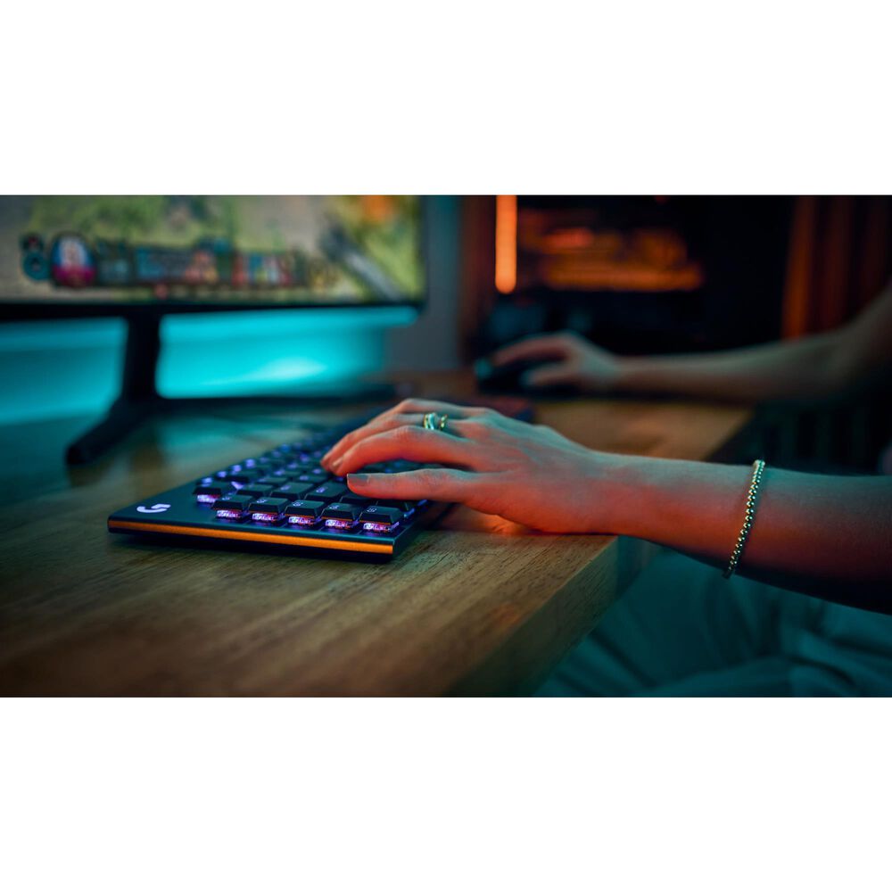 Logitech G915 X Tactile Wired Gaming Keyboard in Black, , large