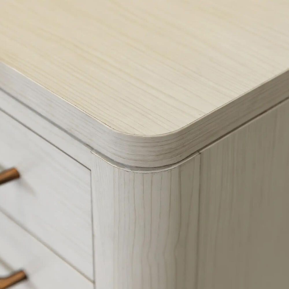 Wycliff Bay Pomono Double Pedestal Executive Desk in White, , large