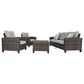 Signature Design by Ashley Cloverbrooke 4-Piece Conversation Set in Gray, , large